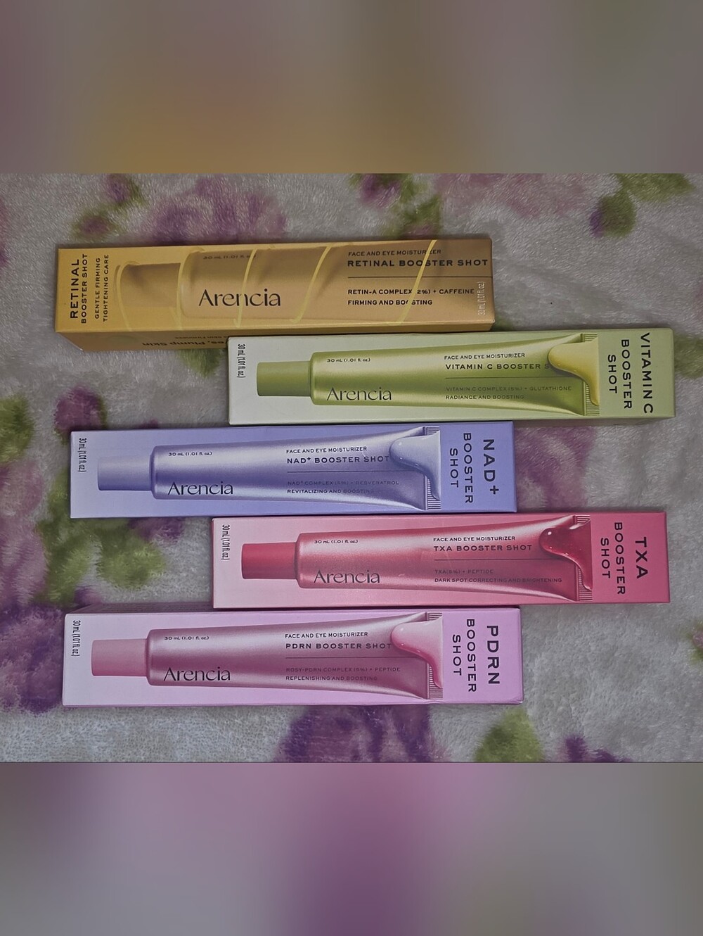 Arencia 5pc Set For Day And Night Routines